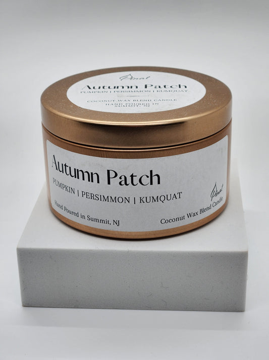 Autumn Patch Coconut Wax Blend Tin Candle image 0