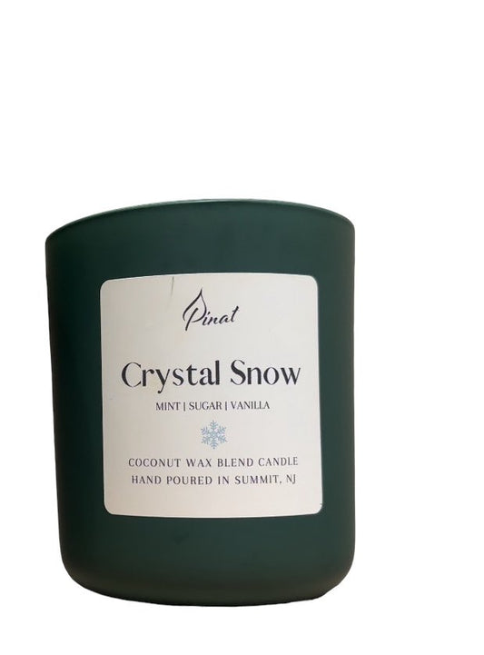 Crystal Snow Coconut Wax Blend Candle image 0