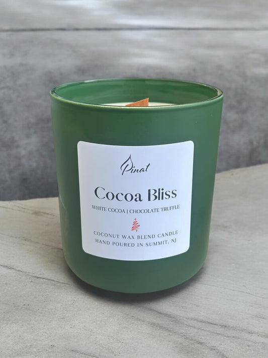 Cocoa Bliss Coconut Wax Blend Candle image 0