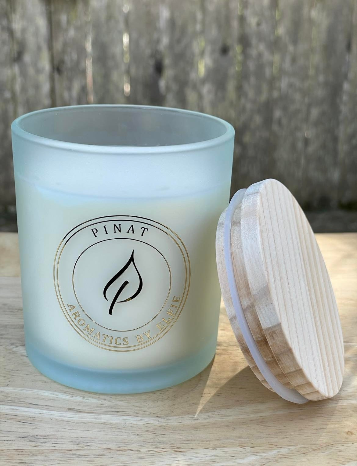Naked Soy Wax Candle image 0