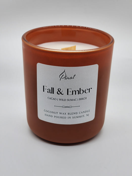 Fall & Ember Coconut Wax Blend Candle image 0